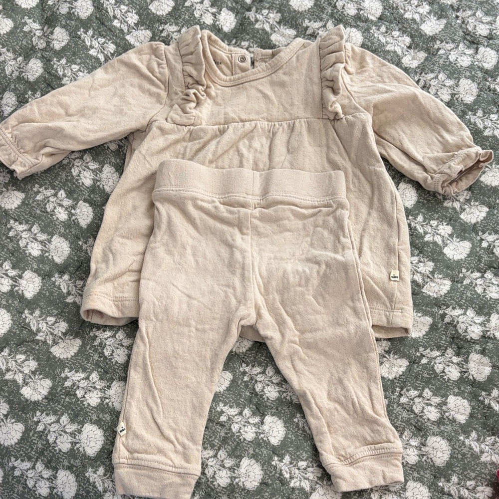Kids Cream Matching Set